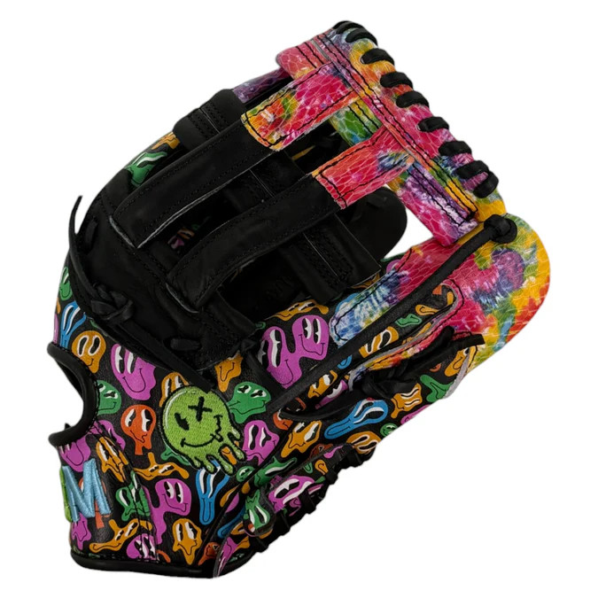 2026 Gem Gloves SMILEY DRIP Softball Fielding Glove, GEM106-S