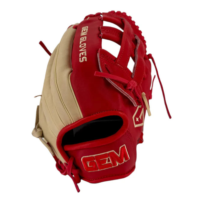 AMBER GLOVE FOR MMM calmastore【ホヤのみの出品】 2026 Gem Gloves AMBER BLAZE Softball Fielding Glove, GEM116-S