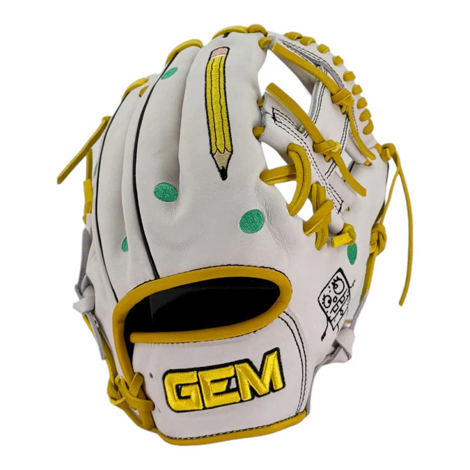 FaB GEM pack3 9個 2026 Gem Gloves DOODLEBOB Baseball Fielding Glove, GEM099-B
