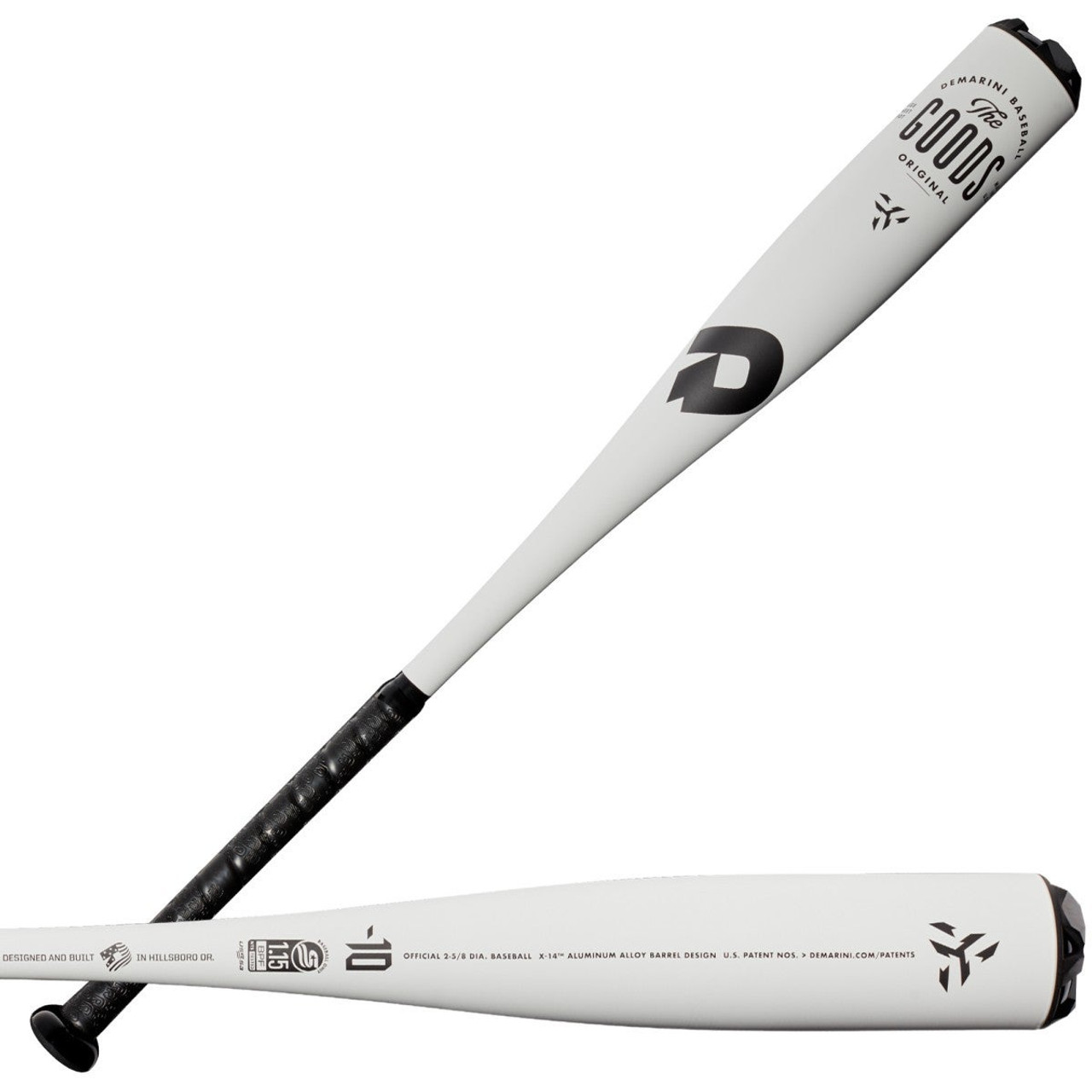 2021 DeMarini The Goods One Piece USSSA Senior League Baseball Bat, -10  Drop, 2-3/4 in Barrel, WTDXGOZ-21