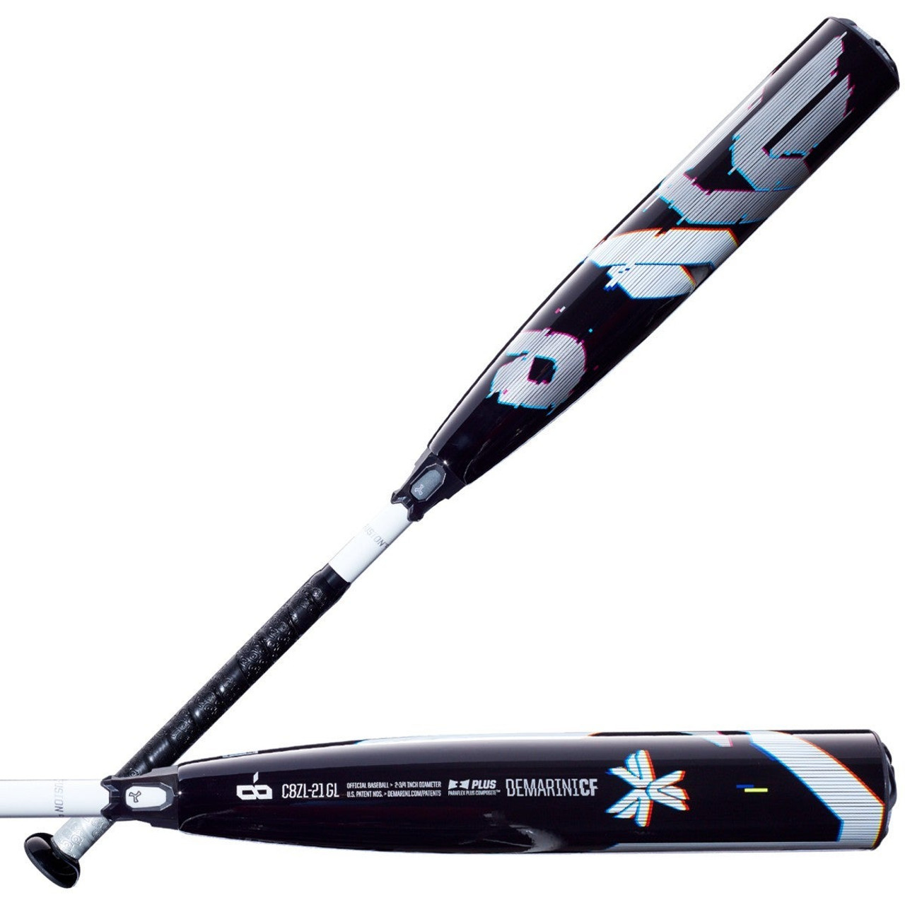 2021 DeMarini CF Glitch Limited Edition USSSA Baseball Bat, -8 Drop, 2-3/4  in Barrel, WTDXC8Z-GL