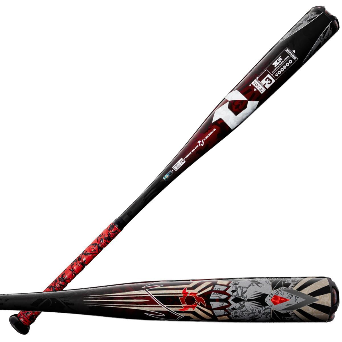 DISCONTINUED 2022 DeMarini Voodoo One Alloy BBCOR Baseball Bat, -3