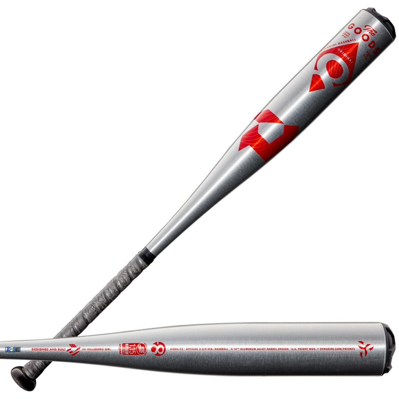 2022 DeMarini The Goods One Piece USSSA Baseball Bat, -8