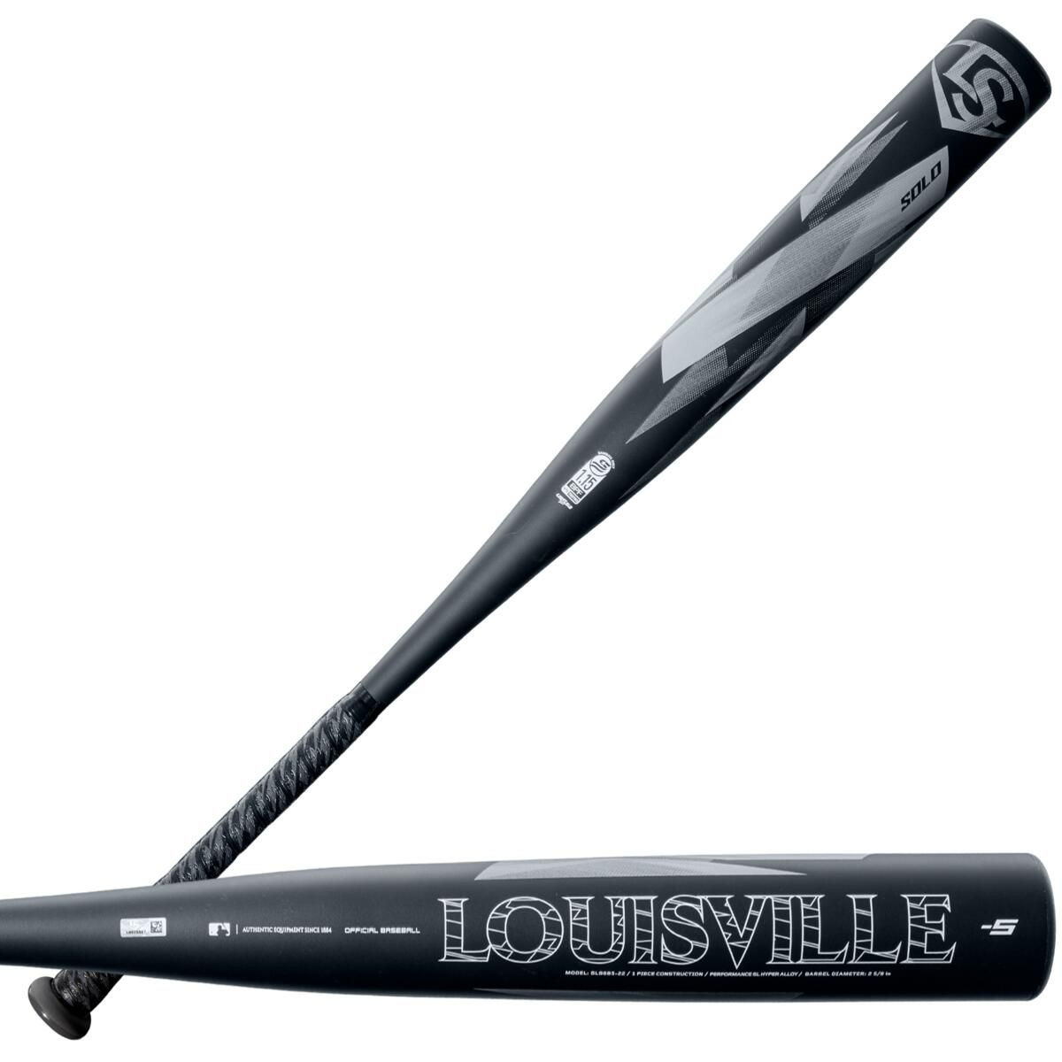 2022 Louisville Slugger Solo Alloy USSSA Baseball Bat, -5 Drop, 2