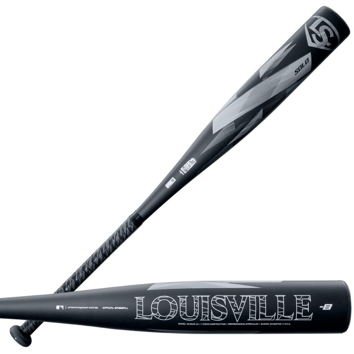 2022 Louisville Slugger Solo Alloy USSSA Baseball Bat, -10 Drop, 2
