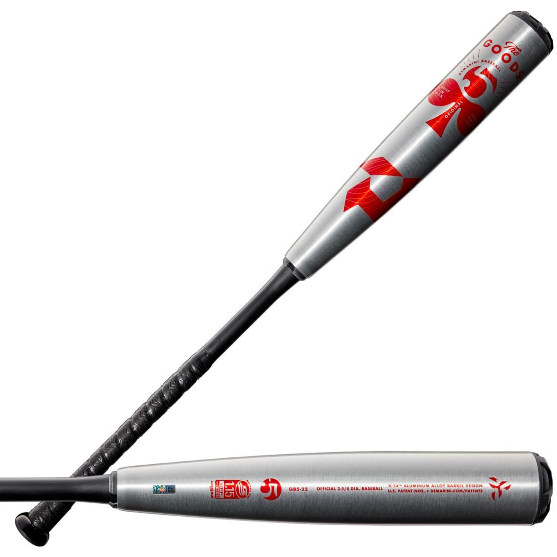 2023 DeMarini The Goods Hybrid USSSA Baseball Bat, 10 Drop, 23/4 in