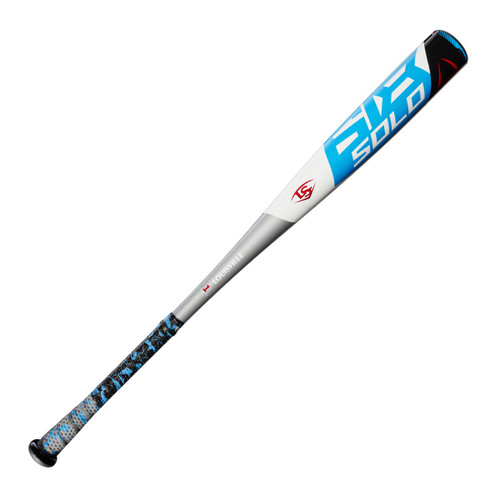 2018 Louisville Slugger Solo 618 Alloy BBCOR Baseball Bat, -3 Drop, 2-5/8 in Barrel, WTLBBS618B3