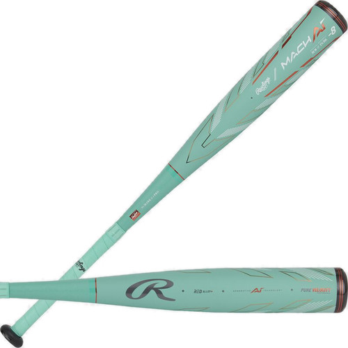 2024 Rawlings MACH AI Hybrid USA Baseball Bat, -10 Drop, 2-5 2024 Rawlings MACH AI Hybrid USA Baseball Bat, -10 Drop, 2-5