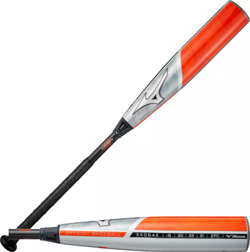 2023 Mizuno B23-CRBN2 Composite USSSA Youth Baseball Bat, -18 Drop, 2-3/4 in Barrel, 340642