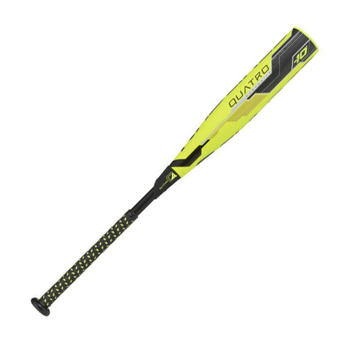 2018 Rawlings Quatro Composite USSSA Senior League Baseball Bat, -10 Drop, 2-3/4 in Barrel, UT8Q34