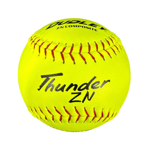 Dudley Thunder ZN 12" Exhibition .52/550 Slowpitch Softballs (DOZEN), 43-086