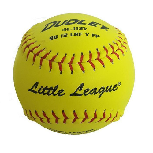 Dudley 12" Little League SB 12 Fastpitch Softball (Dozen), 4L113Y