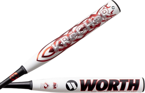 2023 Worth KReCHeR Gamer Series XL SSUSA Senior Slow Pitch Softball Bat, 12.5 in Barrel, WSS4KGL