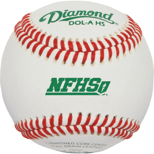 Diamond NFHS Youth / Intermediate Level Leather Baseballs, Dozen, DOL-A HS