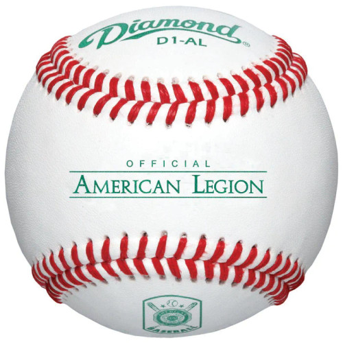 Diamond Official AMERICAN LEGION Premium Leather Baseballs, Dozen, D1AL