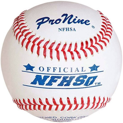 PRONINE Official NFHS Baseball, One Dozen, NFHSA