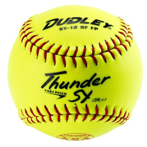 Dudley SY12 USA (ASA) 12" Fastpitch Softball, One Dozen, 4A913Y