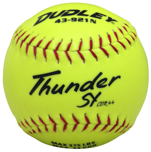 Dudley Thunder SY USA (ASA) 12” Slowpitch Softball, One Dozen, 4A921N