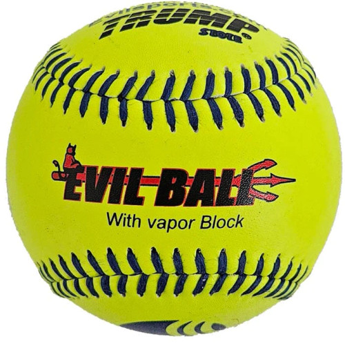 Evil Sports Trump USSSA Classic M 12” Slowpitch Softball, One Dozen, 1394795 