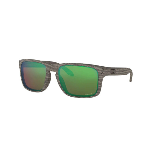 Oakley Holbrook Sunglasses, Woodgrain, Prizm Shallow Water Polarized: 9102J8 55