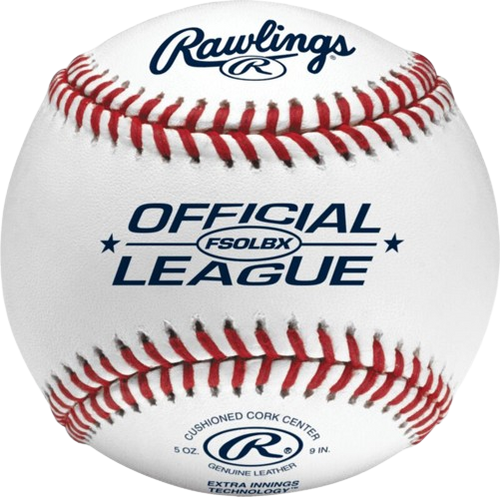 Rawlings Flat Seam Practice Baseball, One Dozen, FSOLBX