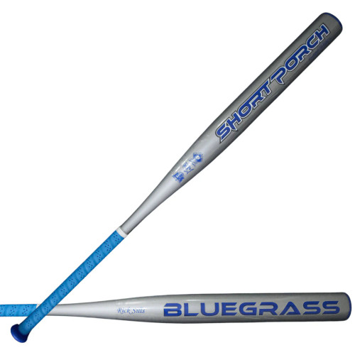 2024 Short Porch Blue Grass Endloaded SSUSA Senior Slow Pitch Softball Bat, 12.75 in Barrel, SP-Blue Grass
