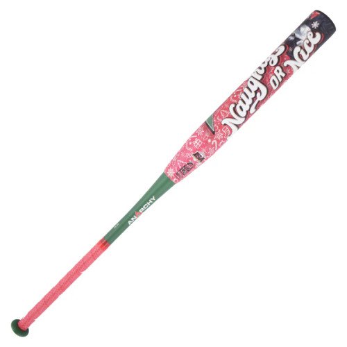 2024 Anarchy NAUGHTY OR NICE Endloaded USSSA Slow Pitch Softball Bat, 13 in Barrel, ASPXMAS24U