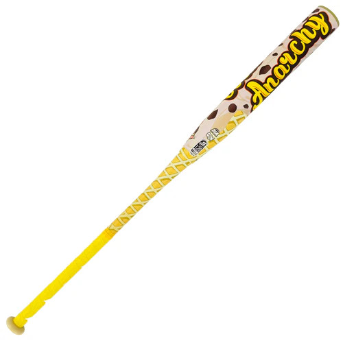 2025 Anarchy Double Dip Peanut Butter Endloaded USSSA Slow Pitch Softball Bat, 12 in Barrel, ASPNUT25U