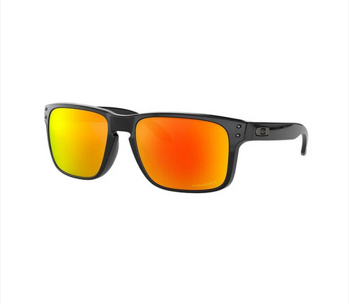 Oakley Holbrook Sunglasses, Matte Black, Prizm Black Polarized: 9102F1 55