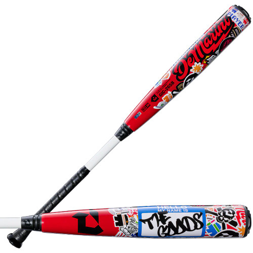 2026 DeMarini The Goods ROYAL PURPLE Hybrid BBCOR Baseball Bat, -3