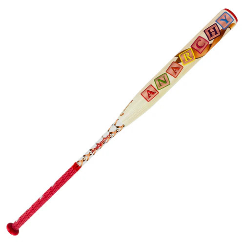 2025 Anarchy CHILDHOOD CANCER Endloaded USSSA Slow Pitch Softball Bat, 13 in Barrel, ASPGLD25U