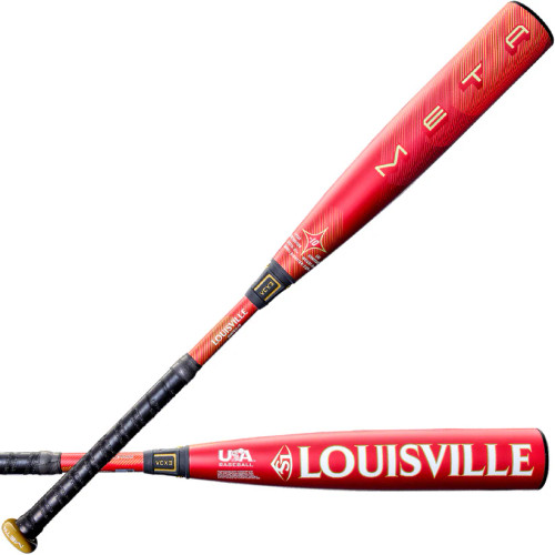 2023 Louisville Slugger Meta USA Baseball Bat, -12 Drop, 2-5/8 in