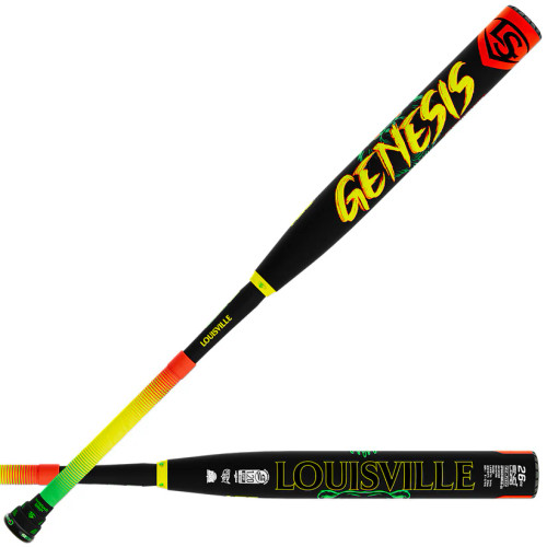 2025 Louisville Slugger Genesis GUMMY BEAR Endload USSSA Slow Pitch Softball Bat, 13.0 in Barrel, WBL4196010