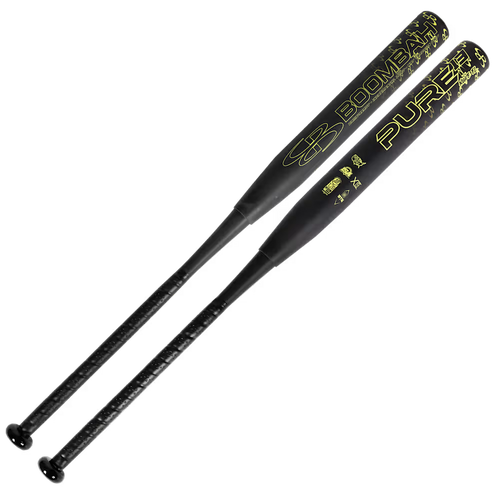 2025 BoombahPure YELLOW FADE Endloaded USSSA Slow Pitch Softball Bat, 13 in Barrel, M3B1-6156