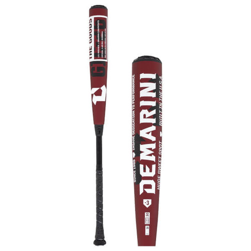 2026 DeMarini The Goods CANDY RED Hybrid BBCOR Baseball Bat, -3 Drop, 2-5/8 in Barrel, GIC-26, WBD2677010