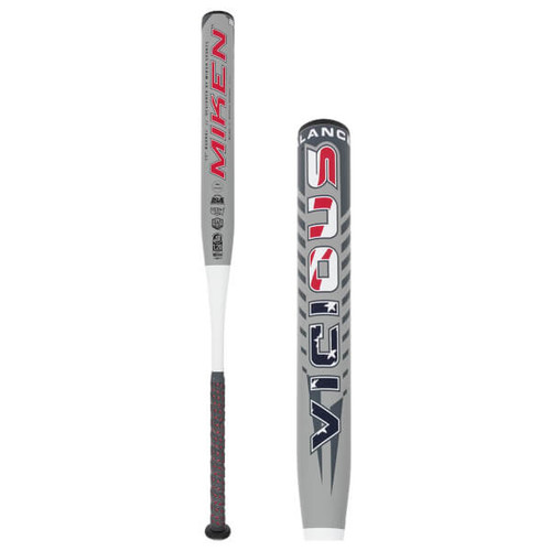 2025 Miken VICIOUS Balanced Dual-Stamp USSSA ASA Slow Pitch Softball Bat, 13.0 in Barrel, MV13B1