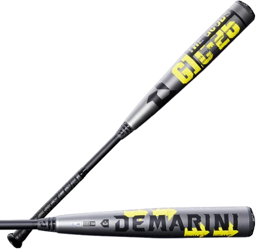 2026 DeMarini The Goods GUNMETAL Hybrid BBCOR Baseball Bat, -3 Drop, 2-5/8 in Barrel, GIC-26V3, WBD2650010