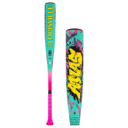 2026 Louisville Slugger Atlas WILDSTYLE Alloy USSSA Baseball Bat, -8 Drop, 2-3/4 in Barrel, WBL4208010