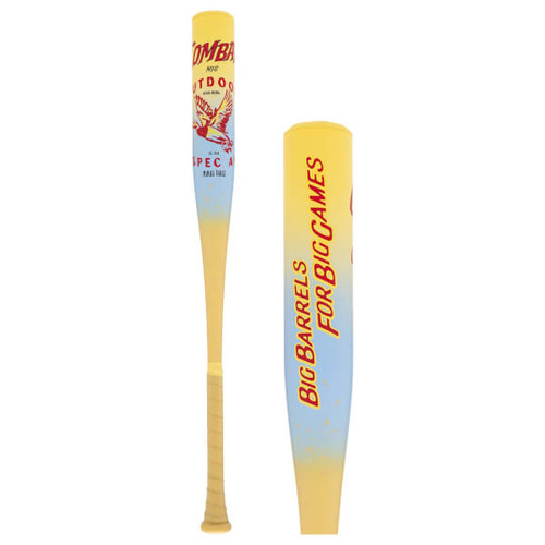2026 COMBAT MFG Outdoor BIG BARRELS Spec A1 Alloy BBCOR Baseball Bat, -3 Drop, 2-5/8 in Barrel, CBB6GUN3