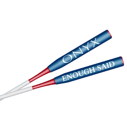 2026 Onyx Enough Said RED WHITE BLUE Endloaded SSUSA Slow Pitch Softball Bat, 13.5 in Barrel, ONYX-ENOUGH-BRW