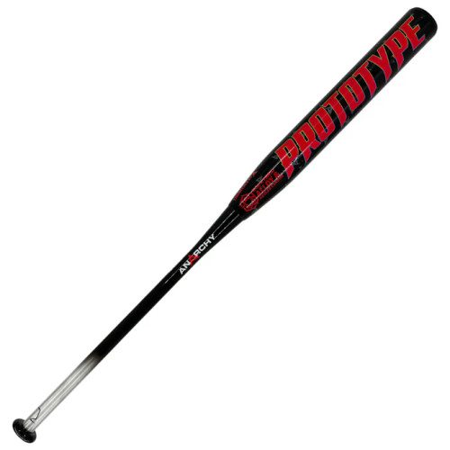 2026 Anarchy PROTOTYPE BLACK Endloaded USSSA Slow Pitch Softball Bat, 13 in Barrel, ASPAPRO26U