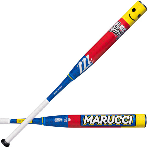 2026 Marucci BLOCK PARTY 2PC Endloaded USSSA Slow Pitch Softball Bat, 12.75 in Barrel, MSPBP2LU