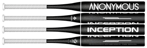 2026 Anonymous MONOCHROME LUX Apex Endloaded SSUSA Senior Slow Pitch Softball Bat, 13in Barrel, LUX-APEX