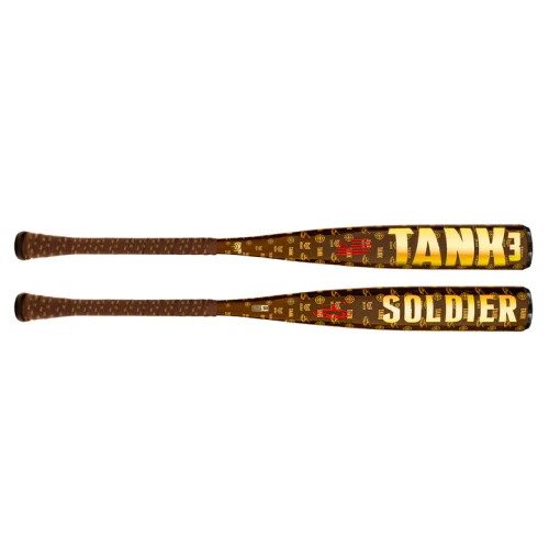 2026 Soldier Sports TANK 3 DESIGNER Alloy BBCOR Baseball Bat, -3 Drop, SS-TANK3BBCOR