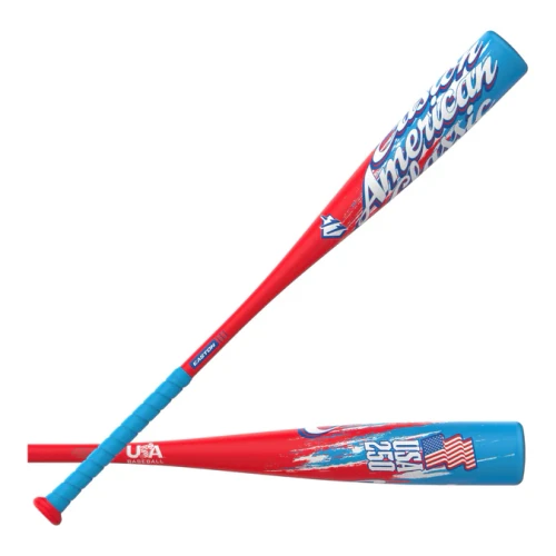 2026 Easton American Classic White USA Baseball Bat, -11 Drop, 2-5/8 in Barrel, EUS7AMCW11