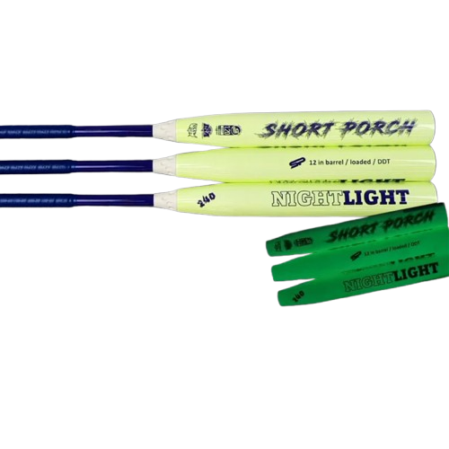 2026 Short Porch NIGHTLIGHT Endloaded USSSA Slow Pitch Softball Bat, 12 in Barrel, SP-NIGHTLIGHT