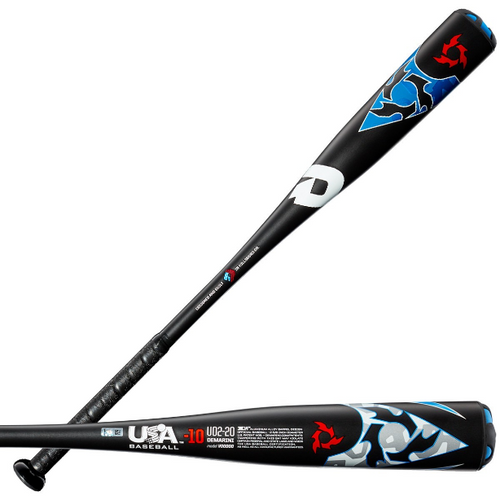 2020 DeMarini Voodoo One Balanced Alloy Youth 2018+ Baseball Bat, -10 Drop, 2-5/8 in Barrel, WTDXUO2-20