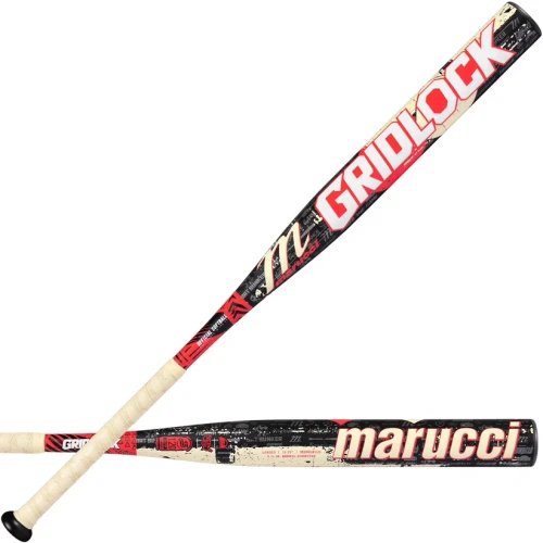2026 Marucci GRIDLOCK 1PC Endloaded USSSA Slow Pitch Softball Bat, 12.75 in Barrel, MSPGLR1LU