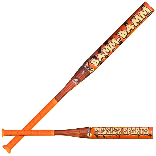 2026 Punisher Sports BAMBAM SSUSA Senior Slow Pitch Softball Bat, One Piece, 12.5in Barrel, PS-BB1