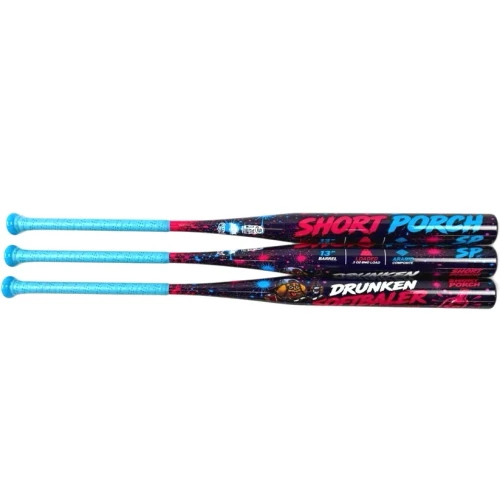 2026 Short Porch DRUNKEN SOFTBALLER Endloaded USSSA Slow Pitch Softball Bat, One Piece, 13 in Barrel, SP-DS